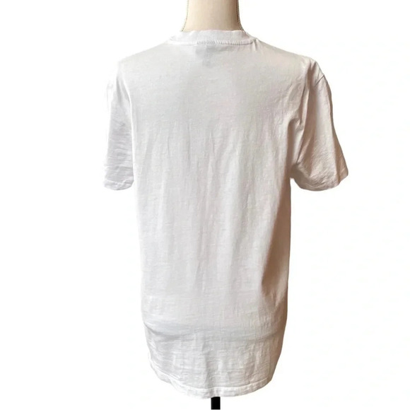 ASOS DESIGN x GLAAD Unity Embroidered White Cotton T-Shirt Unisex Small - Picture 10 of 12